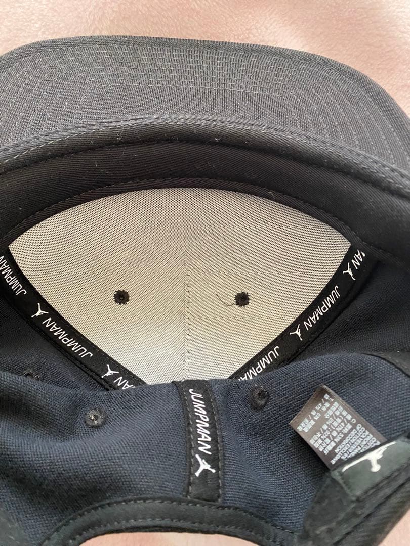 激レア　エアジョーダン ブラック キャップ　ウイングマーク