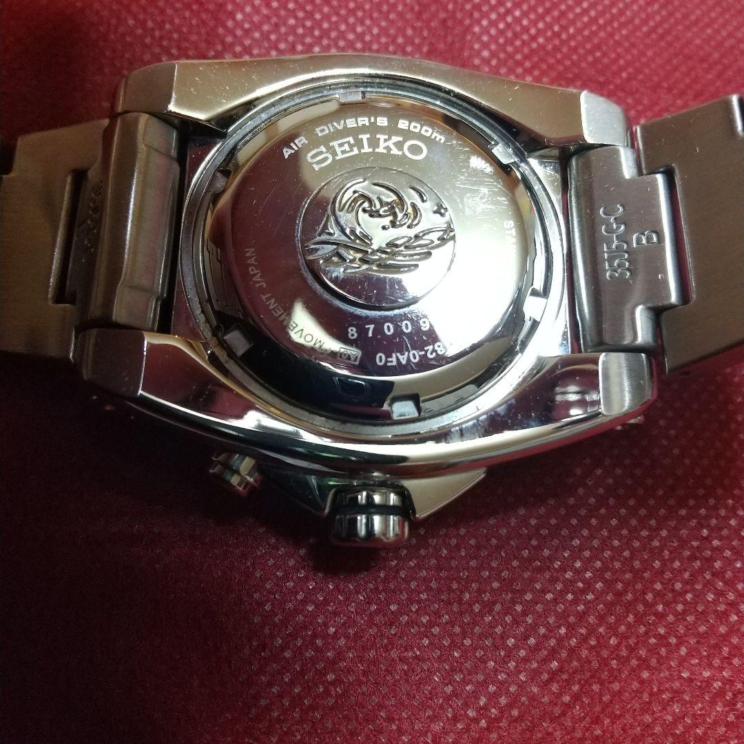 セイコー プロスペック キネティック5M82ダイバーズウォッチ