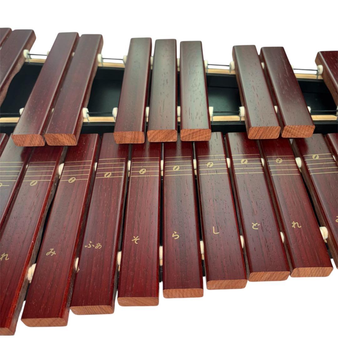 ゼンオン　シロホンZX-32P 木琴　バチ付き