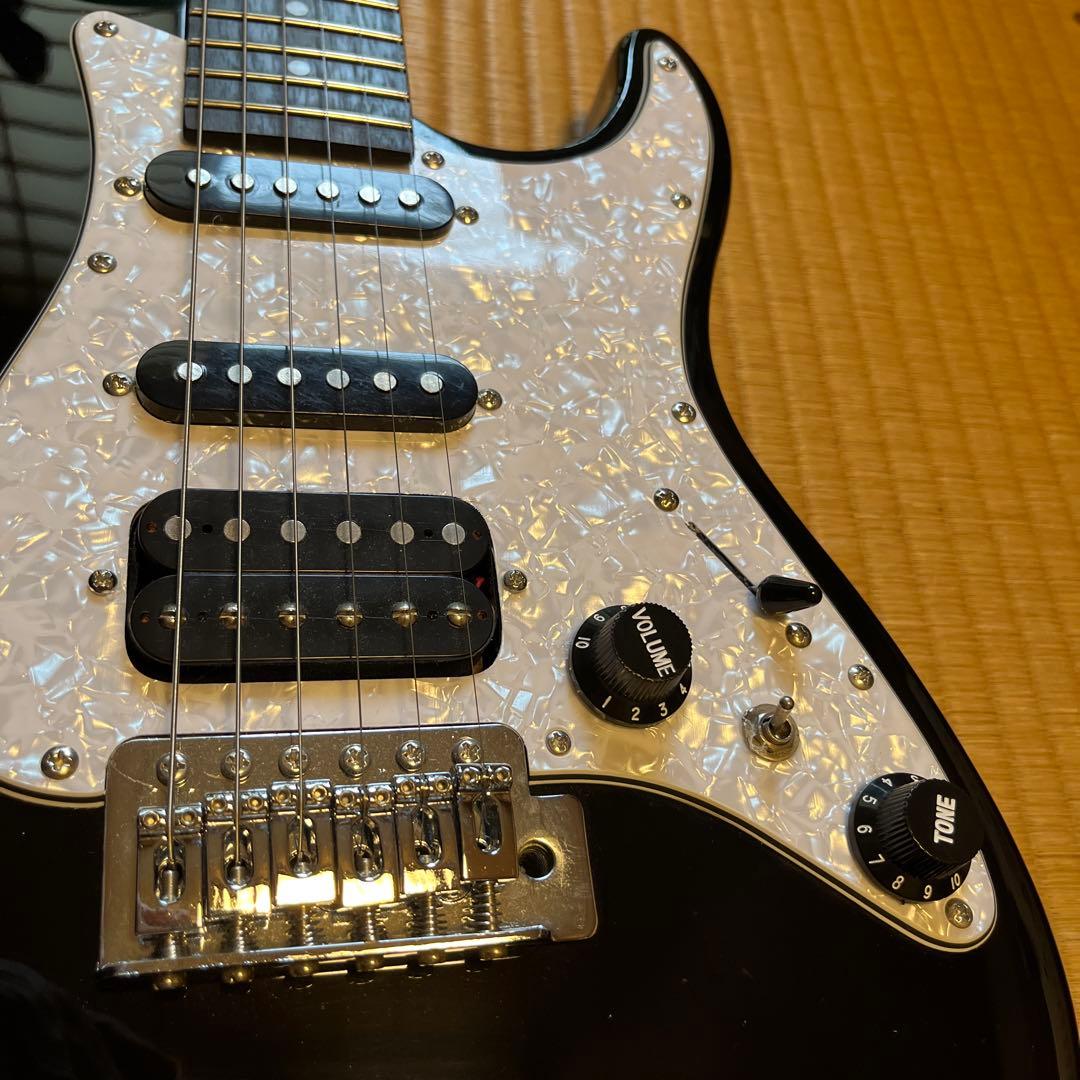 ミニエレキギター Bacchus GS-Mini ストラトキャスター 黒 美品