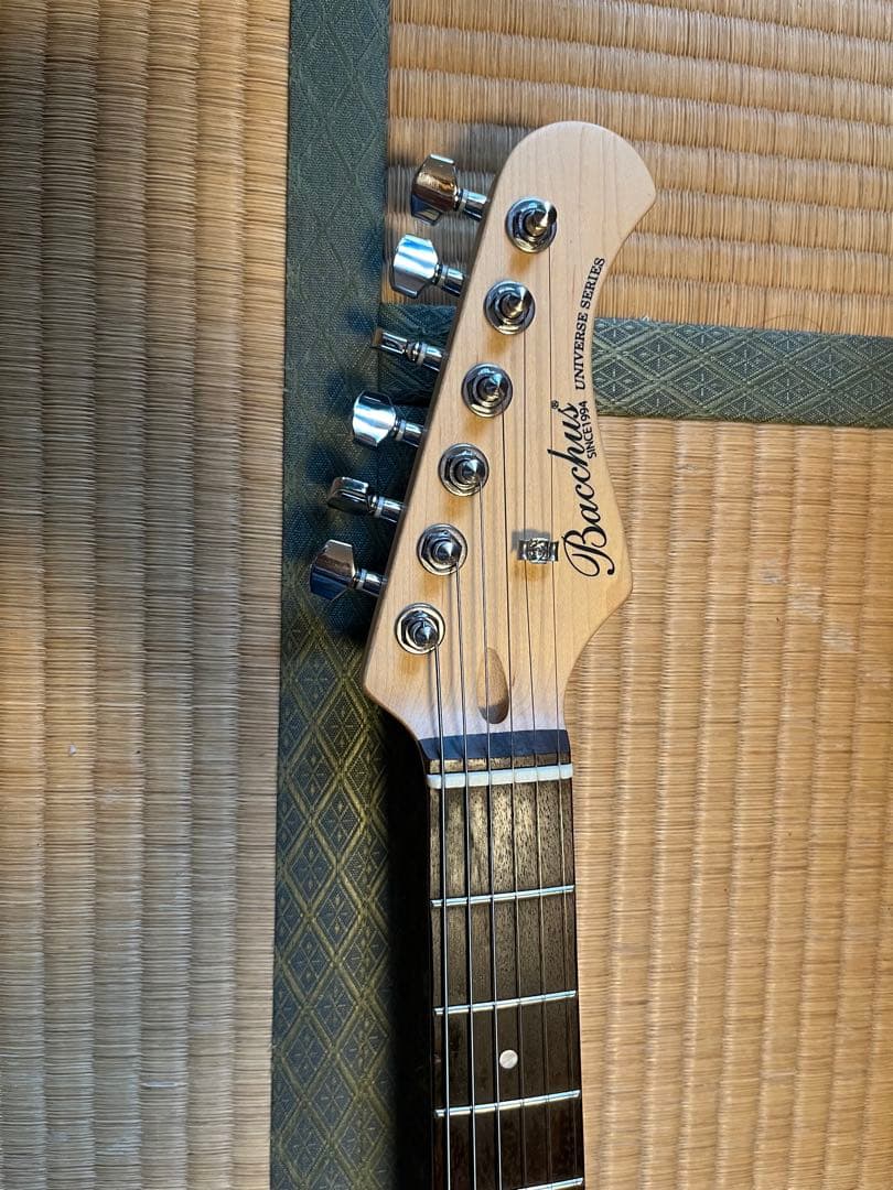 ミニエレキギター Bacchus GS-Mini ストラトキャスター 黒 美品
