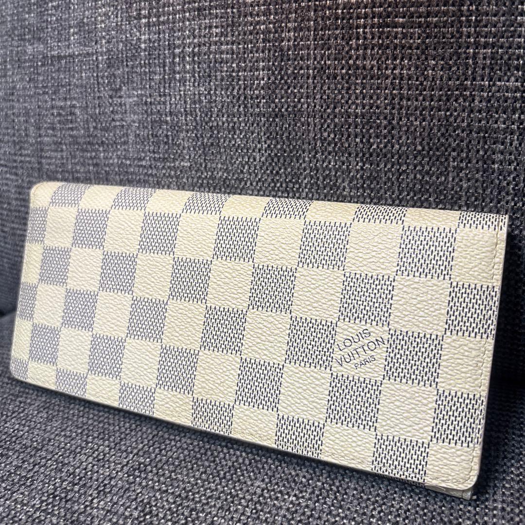 Louis Vuitton ダミエ・アズール 二つ折り財布