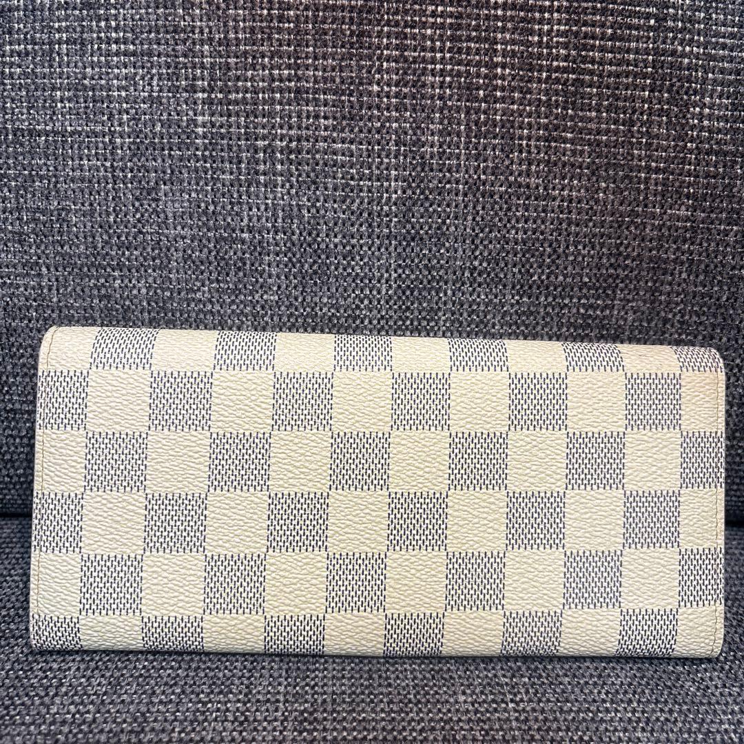 Louis Vuitton ダミエ・アズール 二つ折り財布