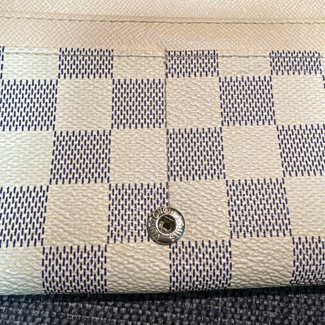 Louis Vuitton ダミエ・アズール 二つ折り財布
