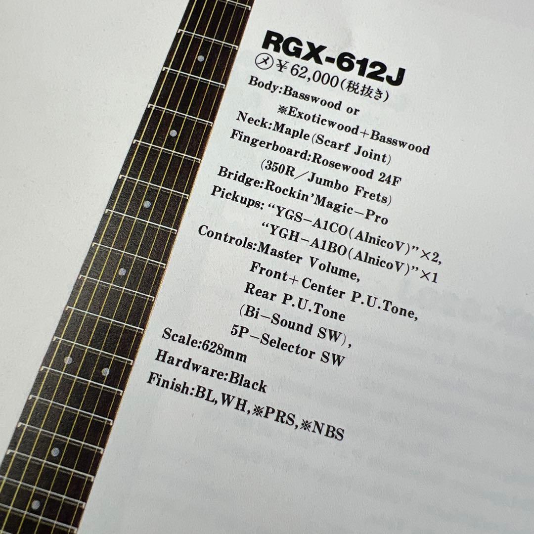 【現状販売】YAMAHA ヤマハ RGX612J 黒