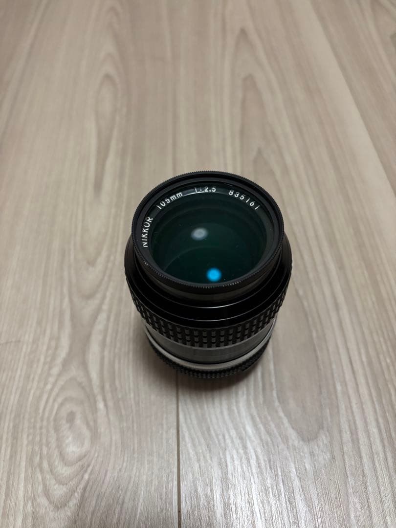 【美品】NIKON AI 105mm f/2.5 単焦点レンズ