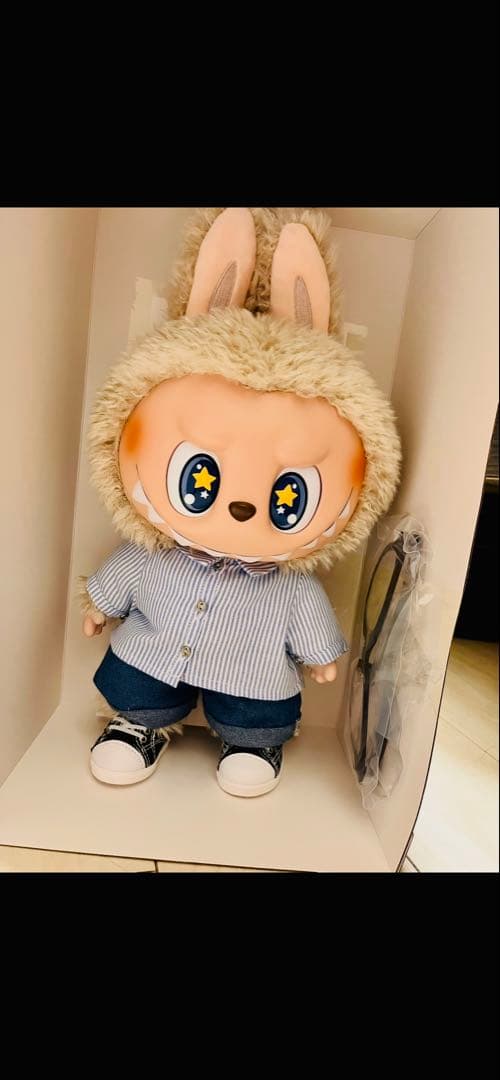 POPMART LABUBU Flip With Me ぬ いぐるみ