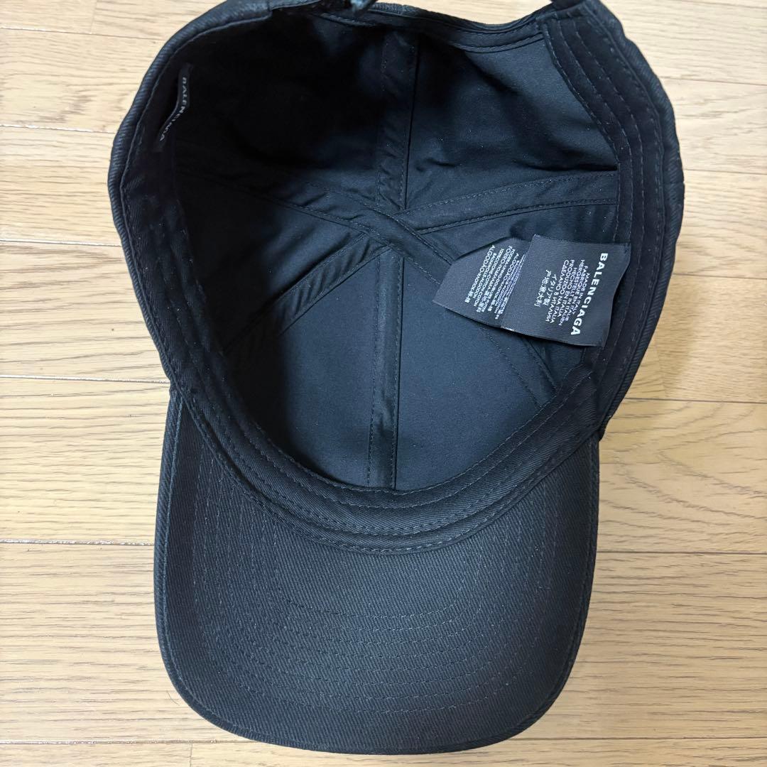 BALENCIAGA バレンシアガ　キャップ　ブラック