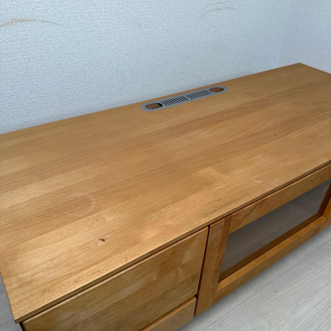 高野木工 レッチェ アルダー材 テレビボード 北欧スタイル 管理No.i1