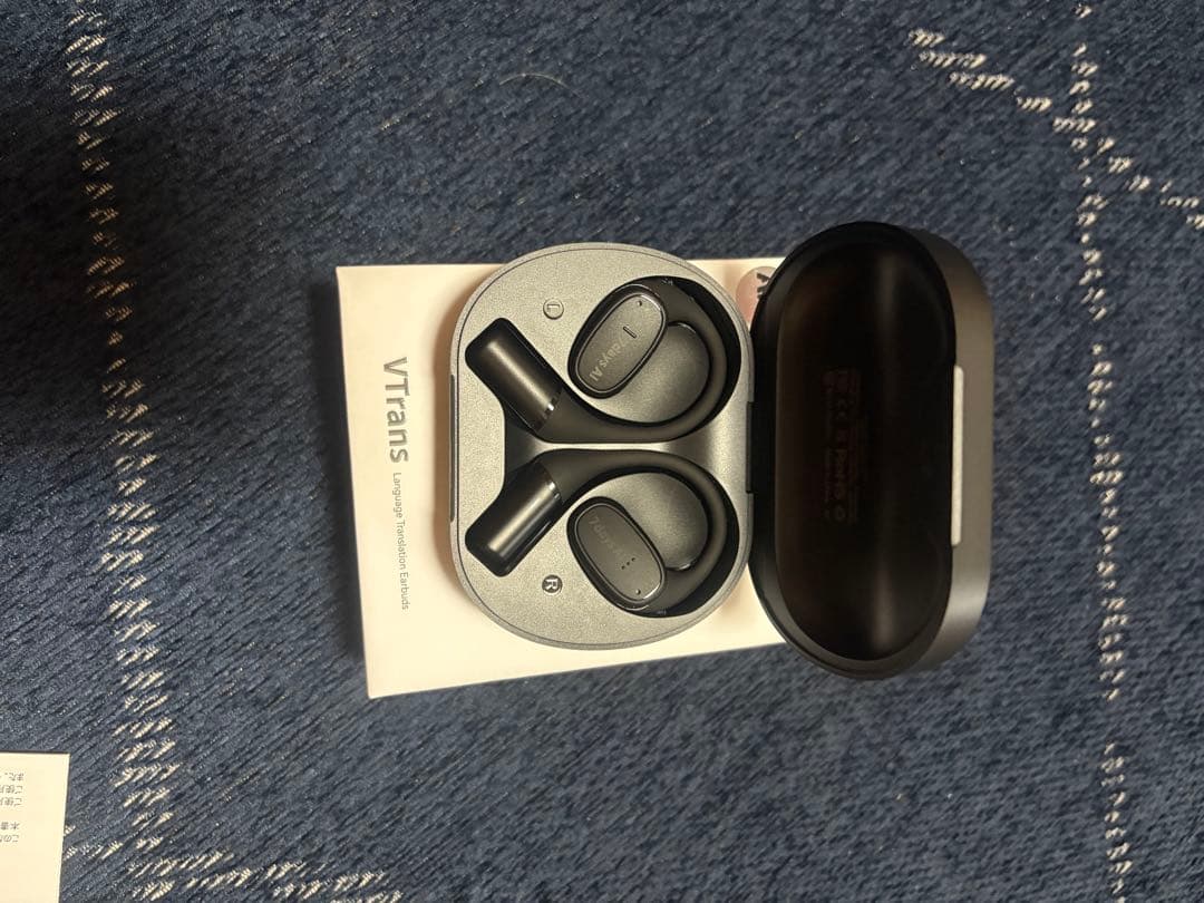 VTrans ワイヤレスイヤフォン 翻訳機能付き