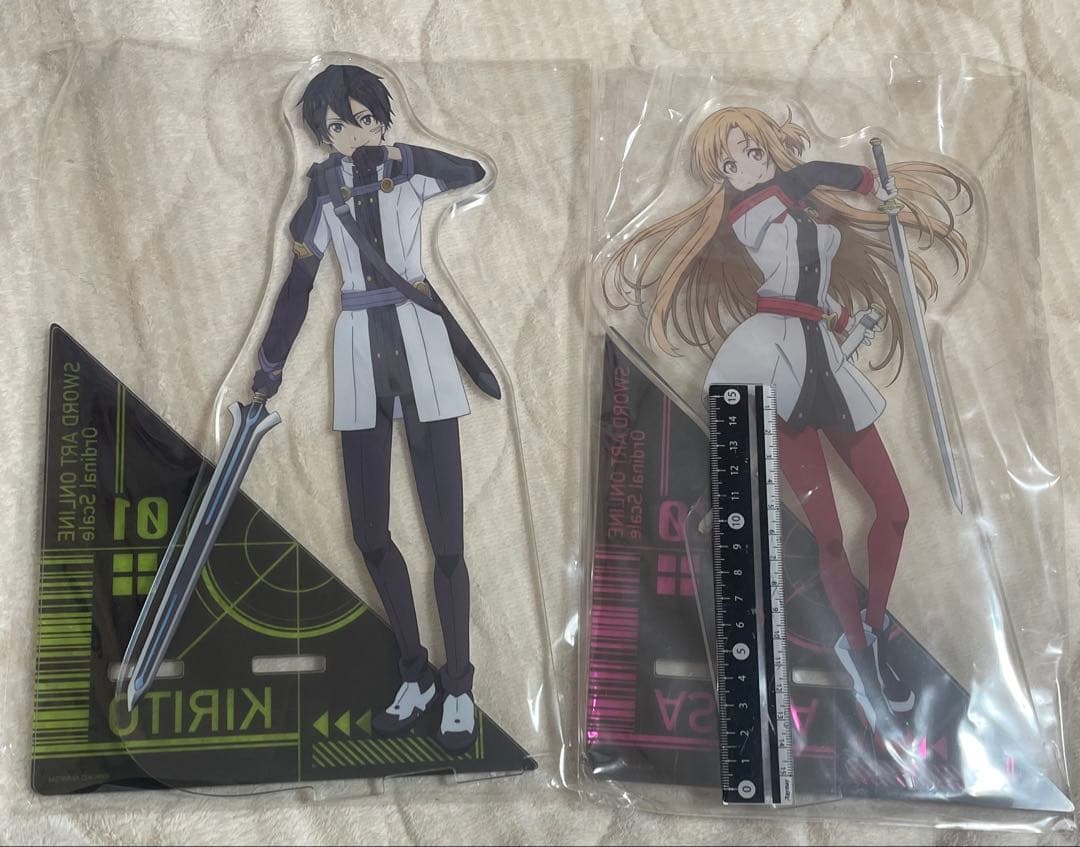 ソードアート・オンライン SAO キリト アスナ アクリルスタンド OS