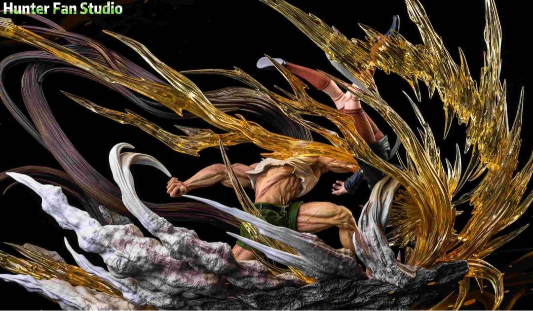 ☆EX版 ゴンさんvsネフェルピトー 玉砕粉砕 フィギュア ハンターxハンター