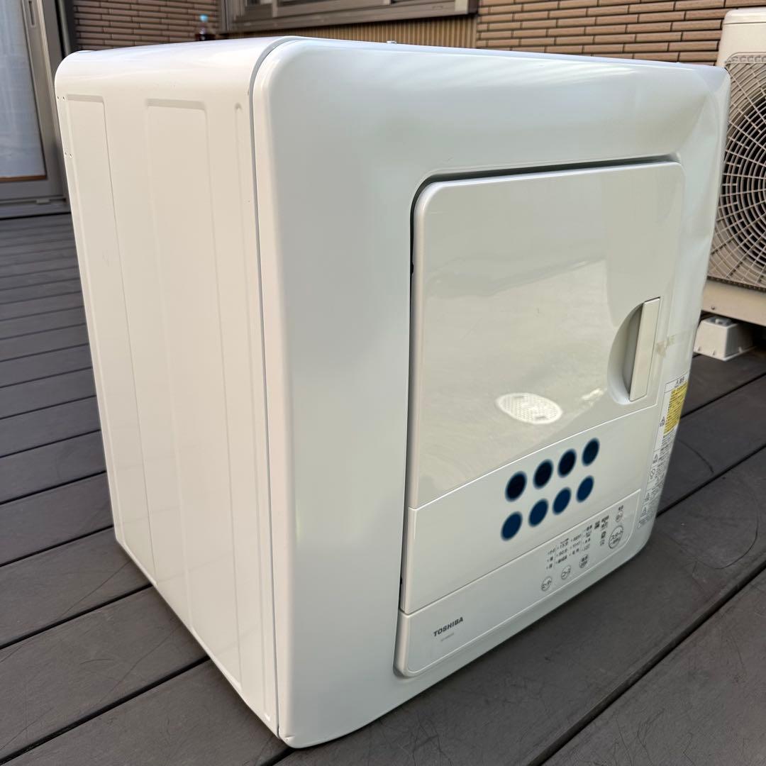 TOSHIBA 電気式乾燥機 ホワイトED608(w) 新品未使用状態　期間限定