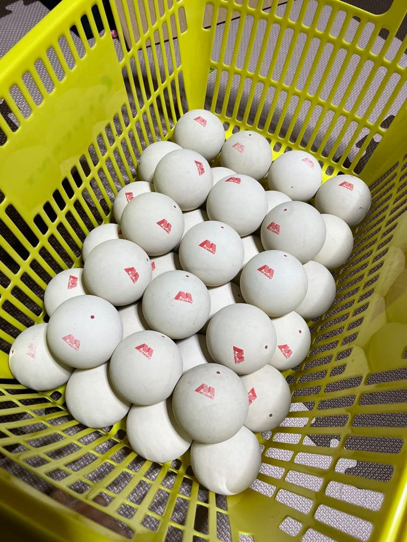 ソフトテニスボール　アカエム【公認球】