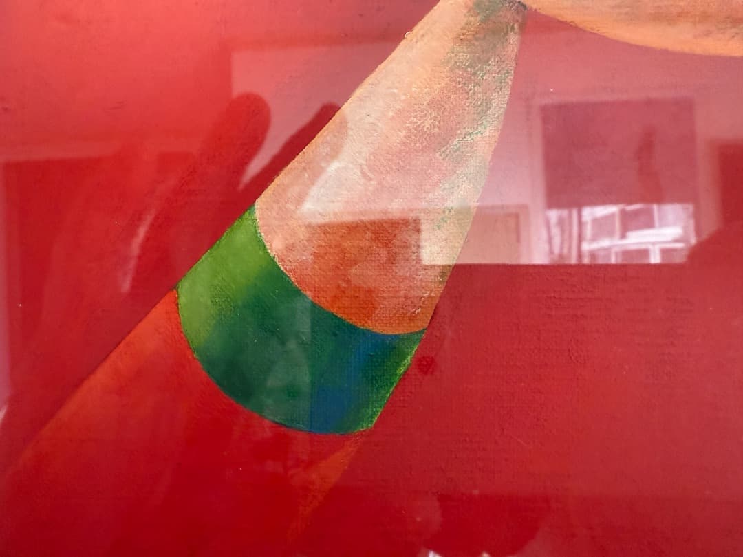 真作　前田舜敏 唄う 10F 黄袋、タトウ付き