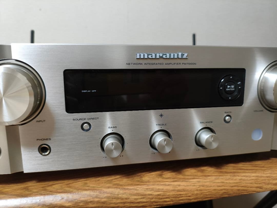 【2021年製】Marantz プリメインアンプ シルバーゴルド PM7000N