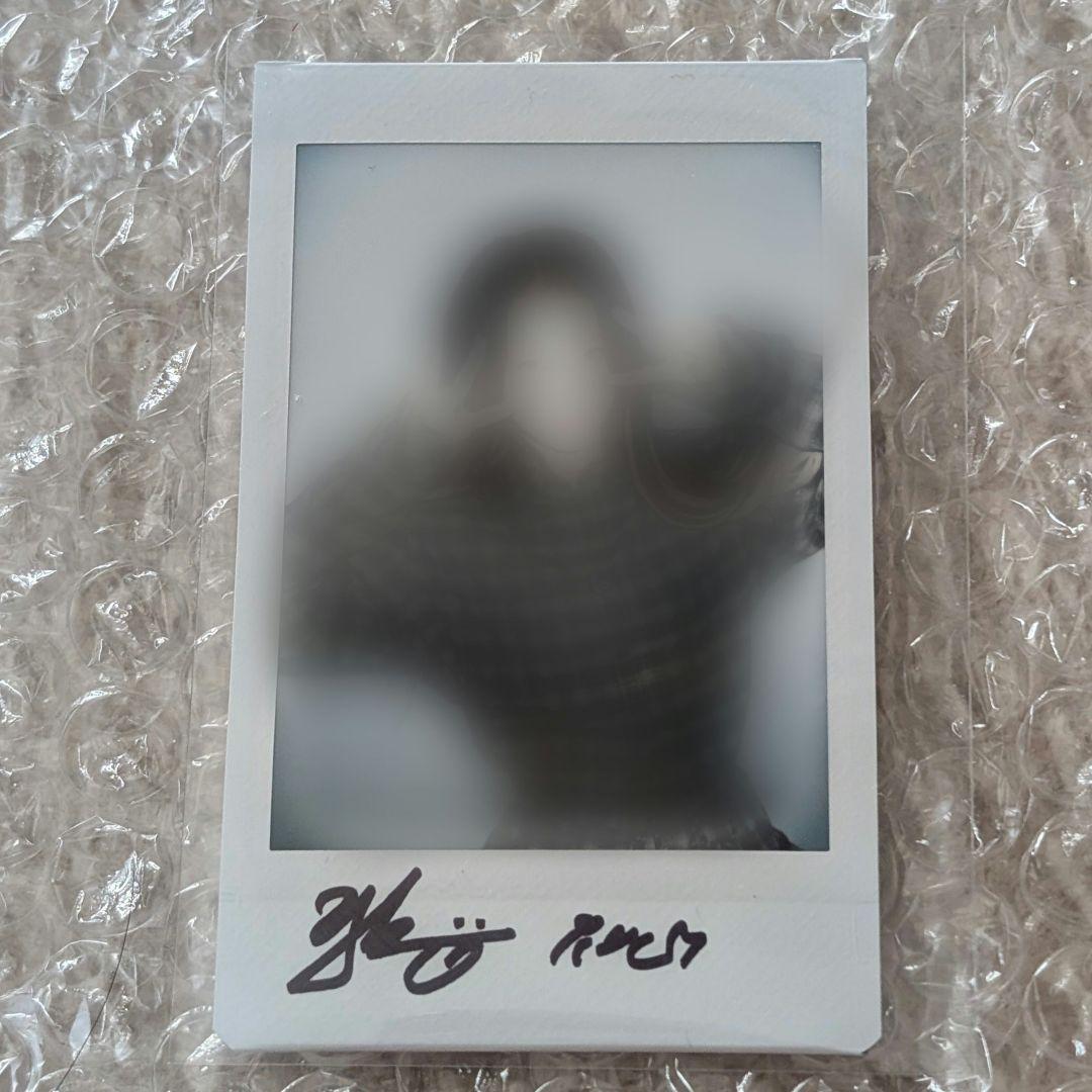 tripleS msnz ユビン サイン入り ポラロイド ♡