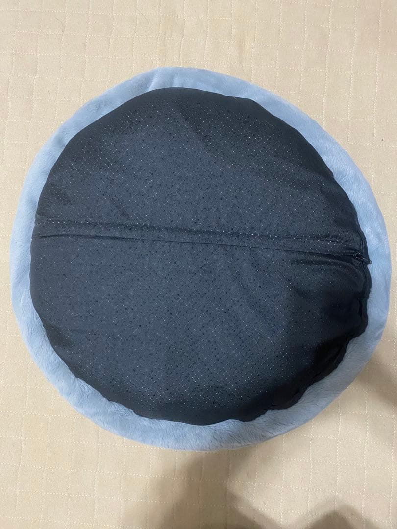 （イチリン）プレミアムマシュマロクッションベッド ライトグレーLサイズ