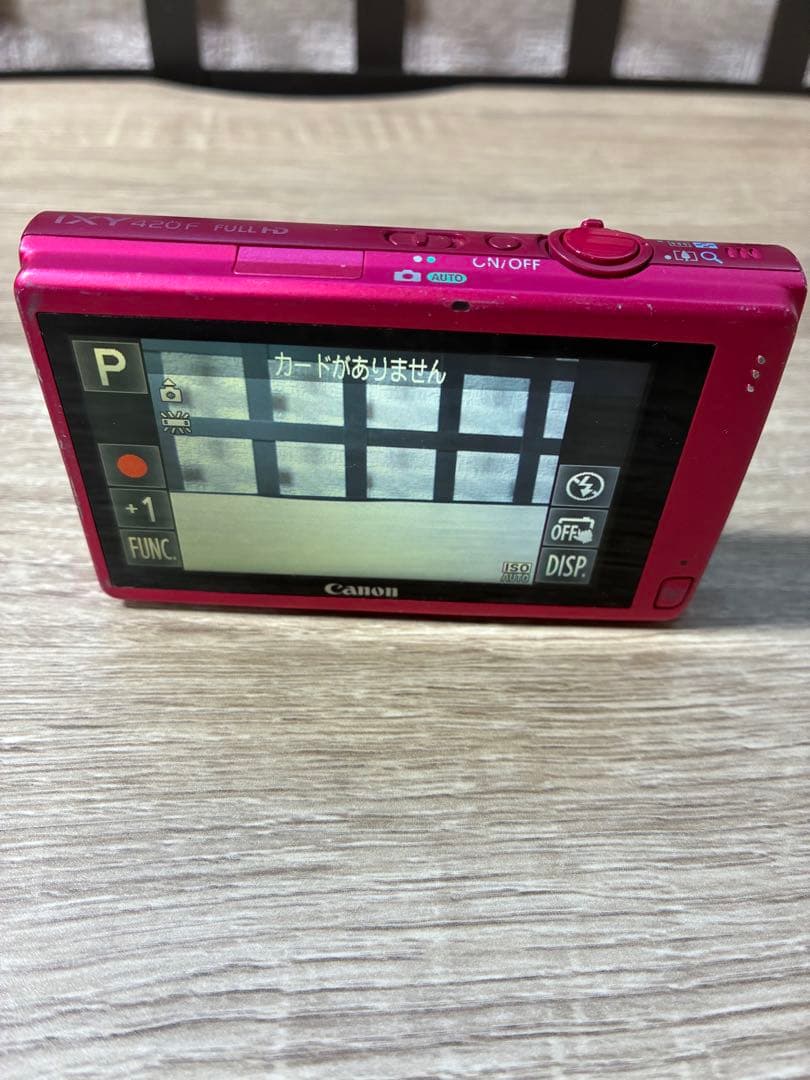 Canon IXY 420F ピンク 充電器付 動作可※再生不良