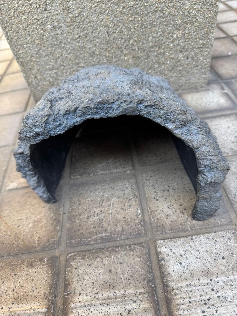 トカゲ　洞窟　隠れ家2個セット