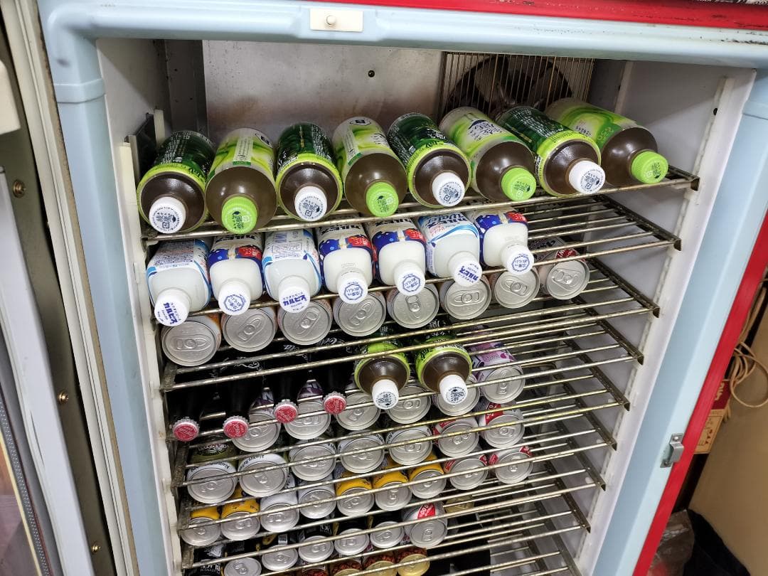 昭和レトロ！ 業務用 Coca-Cola 冷蔵庫　鍵付き！動作確認済！送料込み！