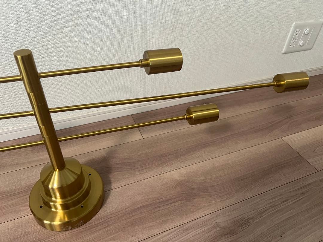 【極美品】unico シーリングライト　別注Astre ゴールド