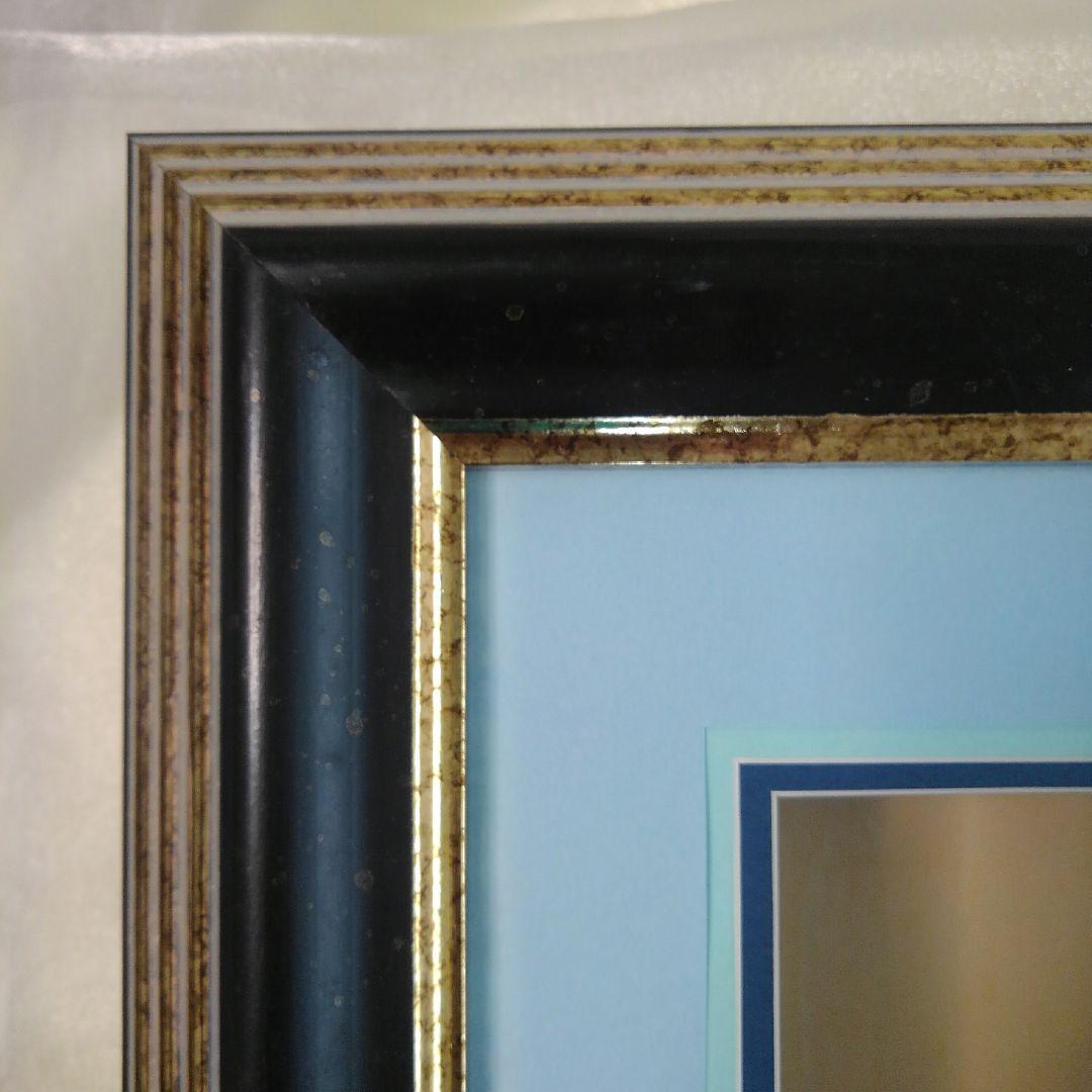 3AP用　超厚額　黒 　ブルーマット　No.60241　シャドーボックス