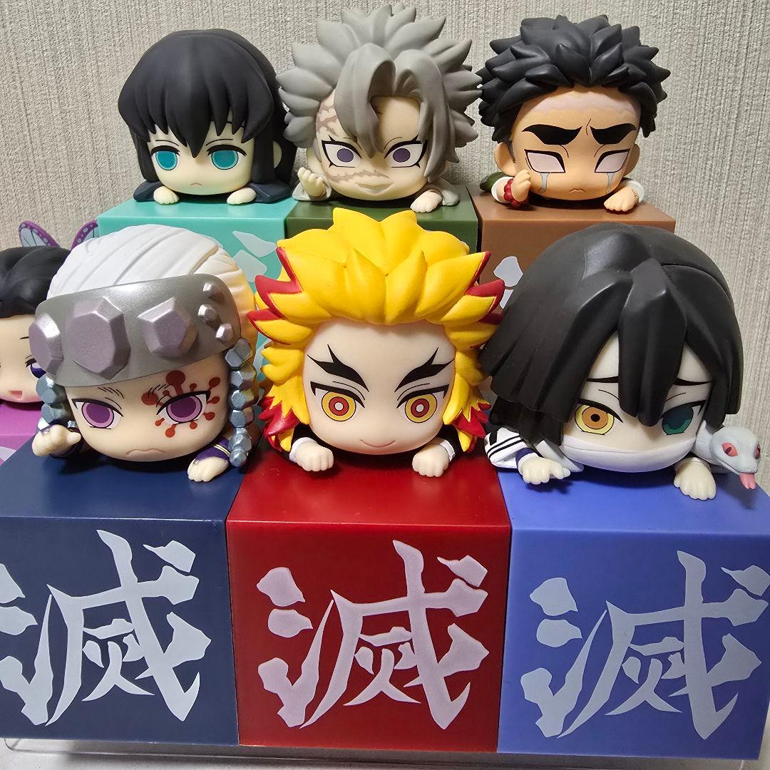 鬼滅の刃　ひっかけフィギア　柱　９体