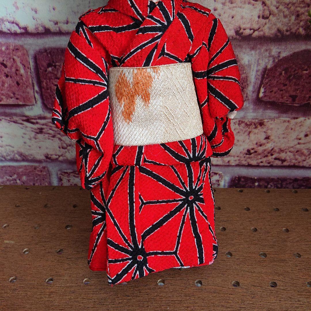 市松人形 日本人形 24㎝ ヴィンテージ品