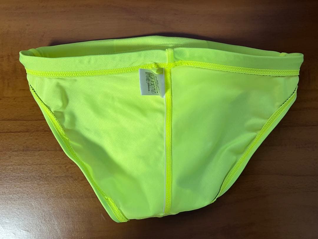 【美品】asics ハイドロCD イエロー 競パン 競泳水着 SSサイズ