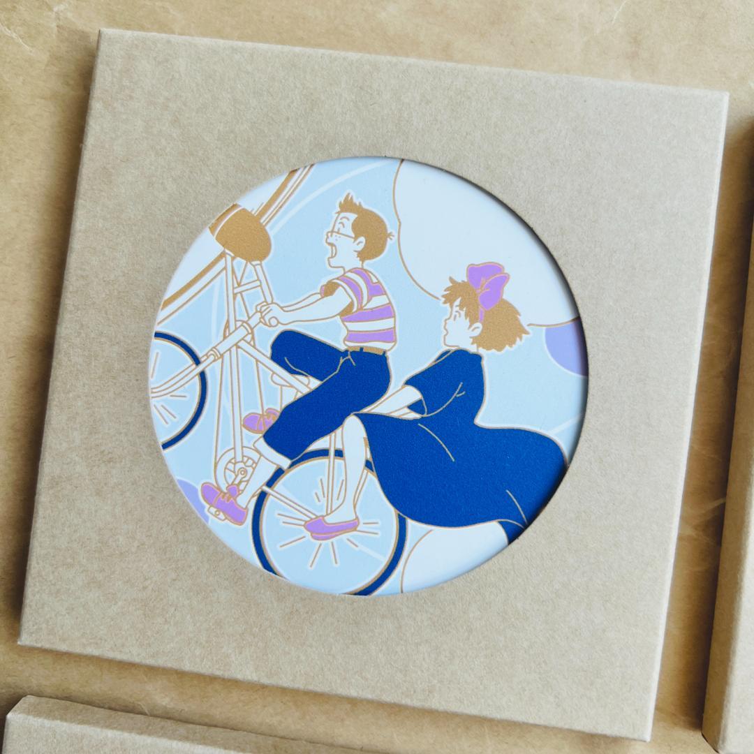 台湾 アニメージュとジブリ展 コースター 5種セット