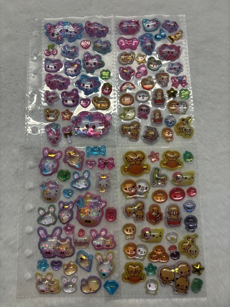 ボンボンドロップシール シール帳 しずくちゃん サンリオ 平成女児