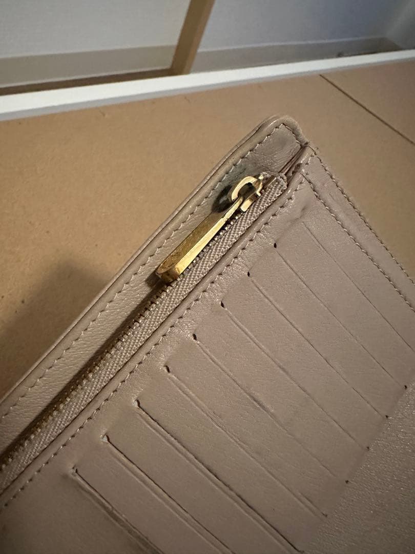 ルイヴィトン 長財布 ピンクベージュ