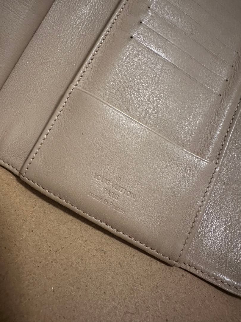 ルイヴィトン 長財布 ピンクベージュ