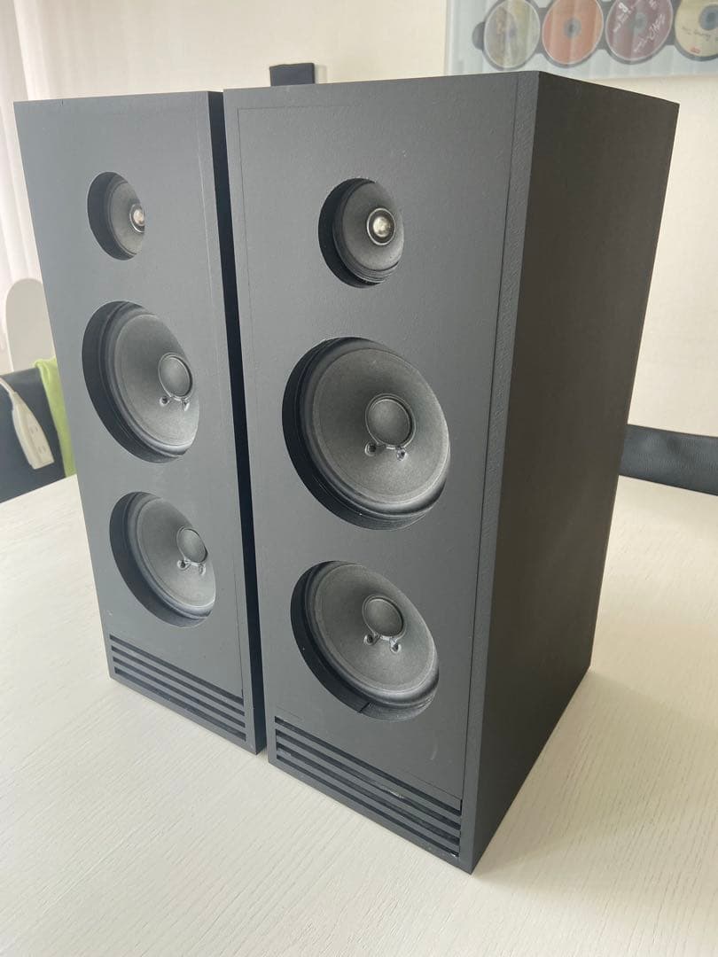 自作フルレンジ2発バックロードホーンスピーカー