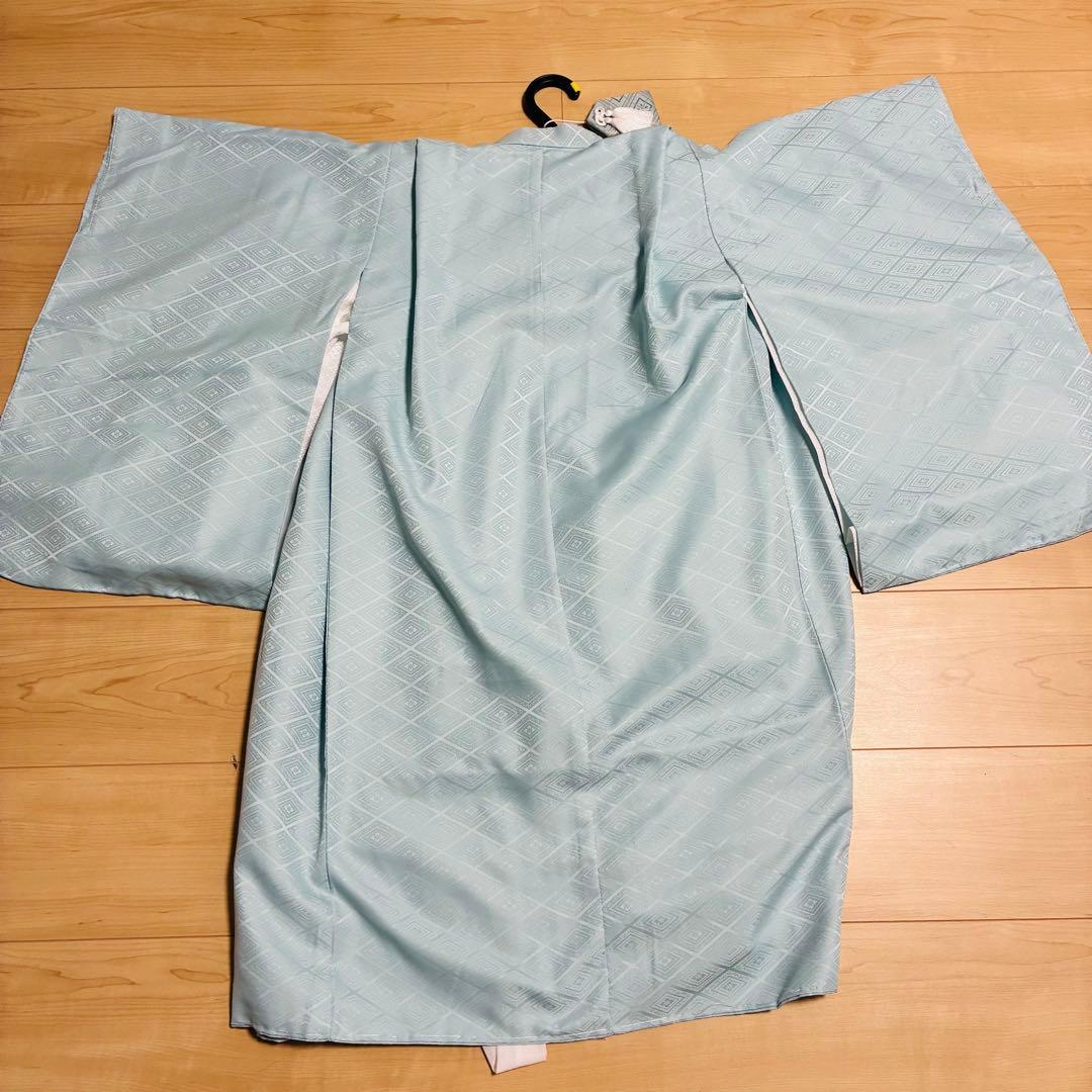 【本日最終　京越12点フルセット】 七五三 着物 男の子 5歳　くすみカラー