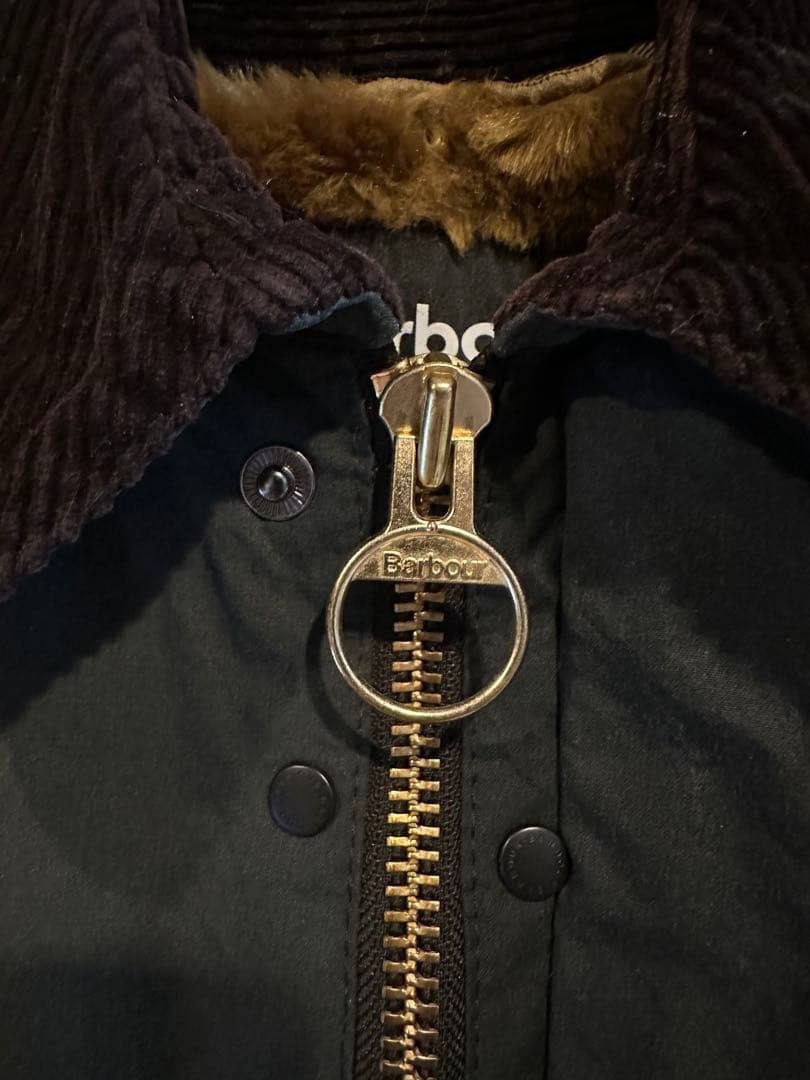 【すけさん様】ビームスF Barbourワックスコットン ジャケット/オリーブ