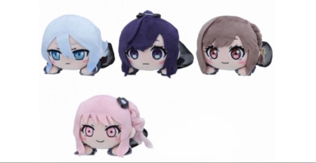 プロセカ 25時ナイトコード寝そべりぬいぐるみ 劇場版　4体セット