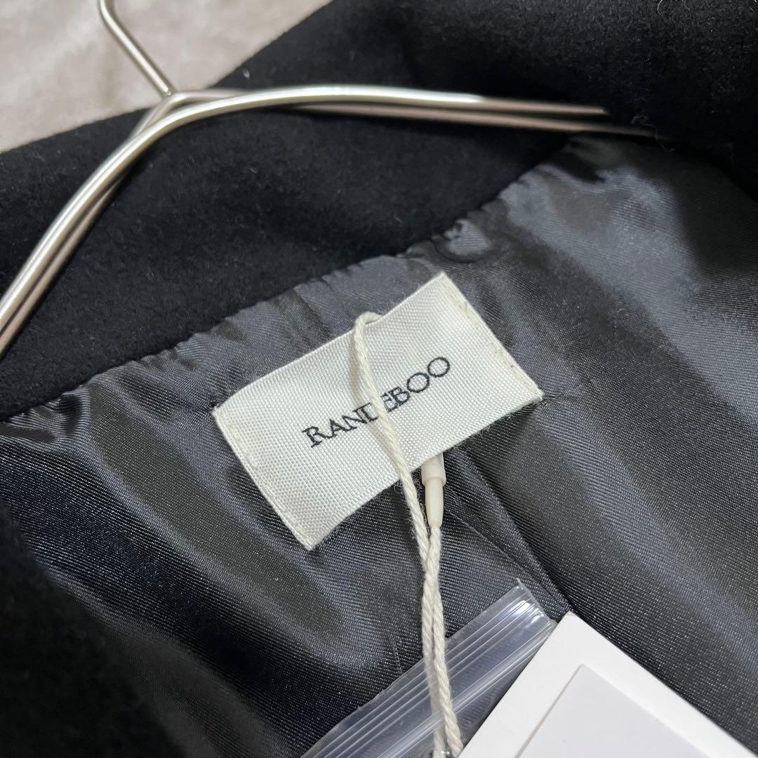 spica.　　ダブル　チェスターコート　ロング　ブラック