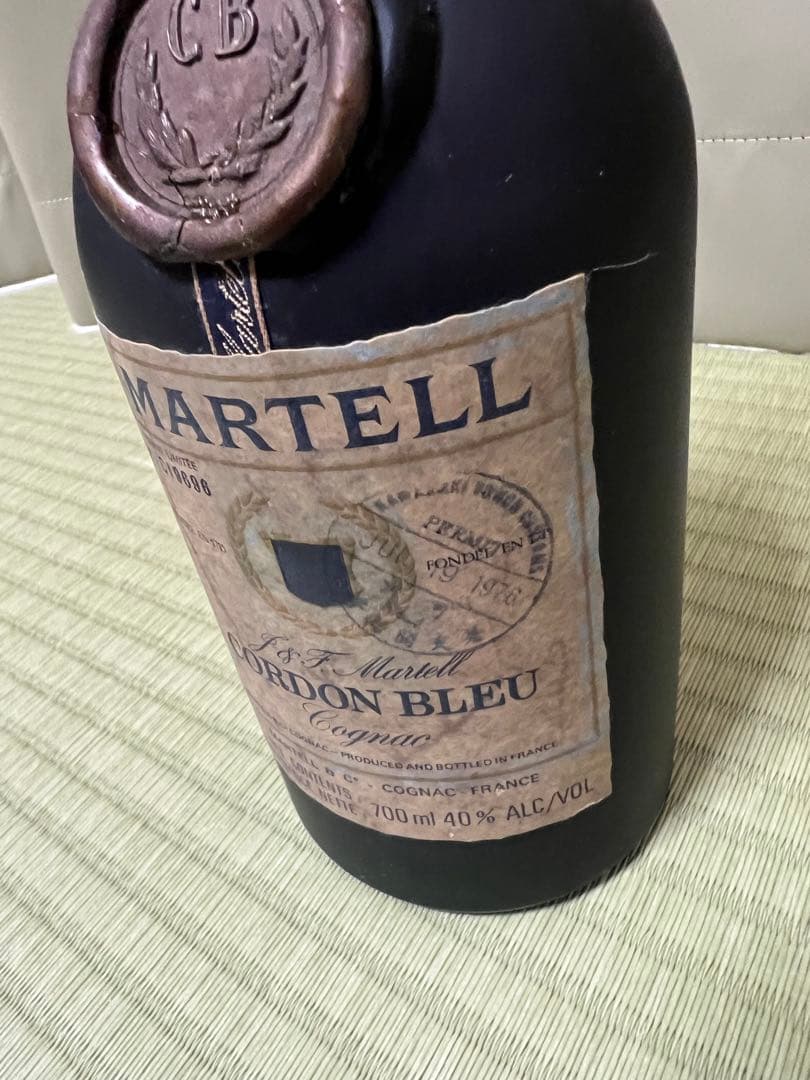 ★未開栓★希少 MARTELL コルドンブルー 旧グリーンボトル 700ml古酒
