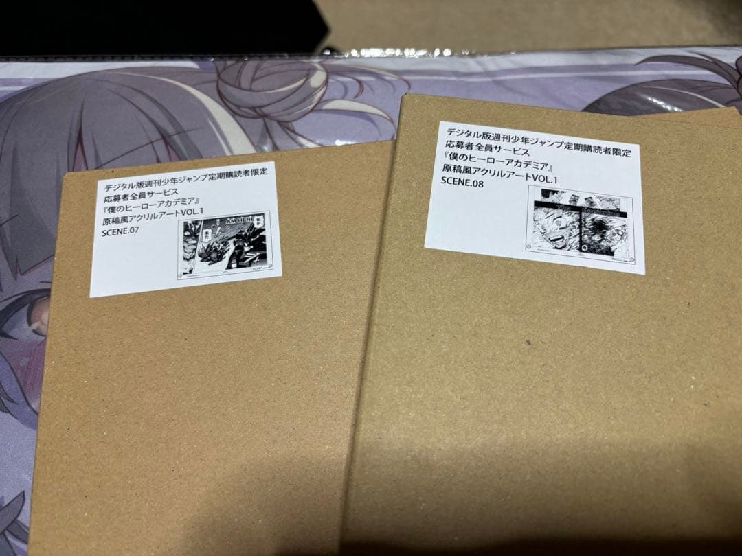 僕のヒーローアカデミア　原画風アクリルアート　VOL.1 全種類セット