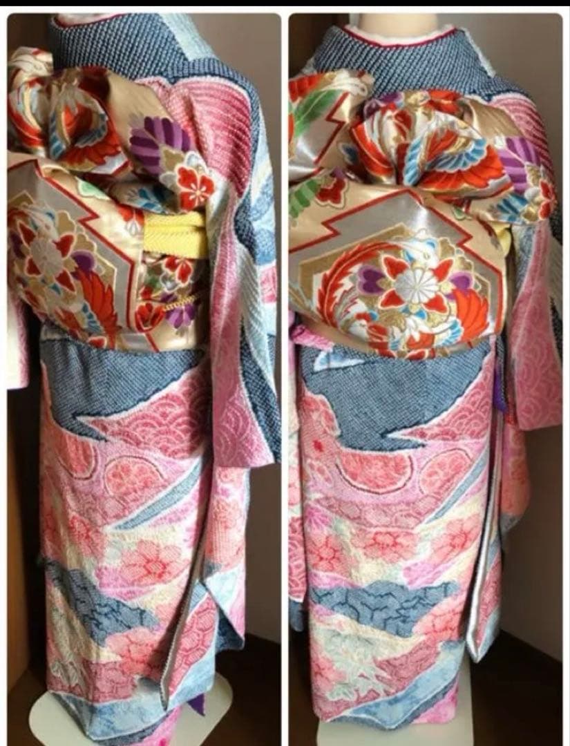 らら様 正絹　総絞り振袖