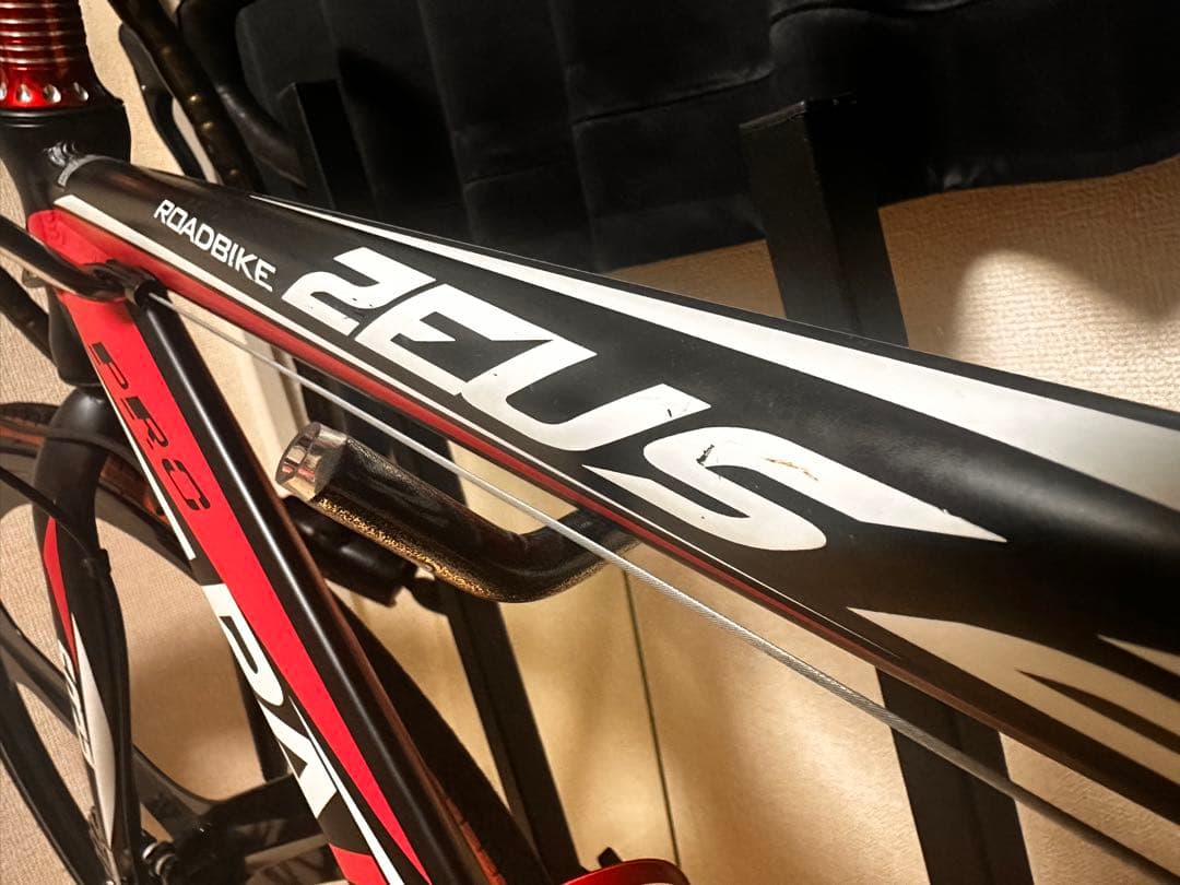 PANTHER Zeus 2.1ロードバイク ブラック/レッド/My