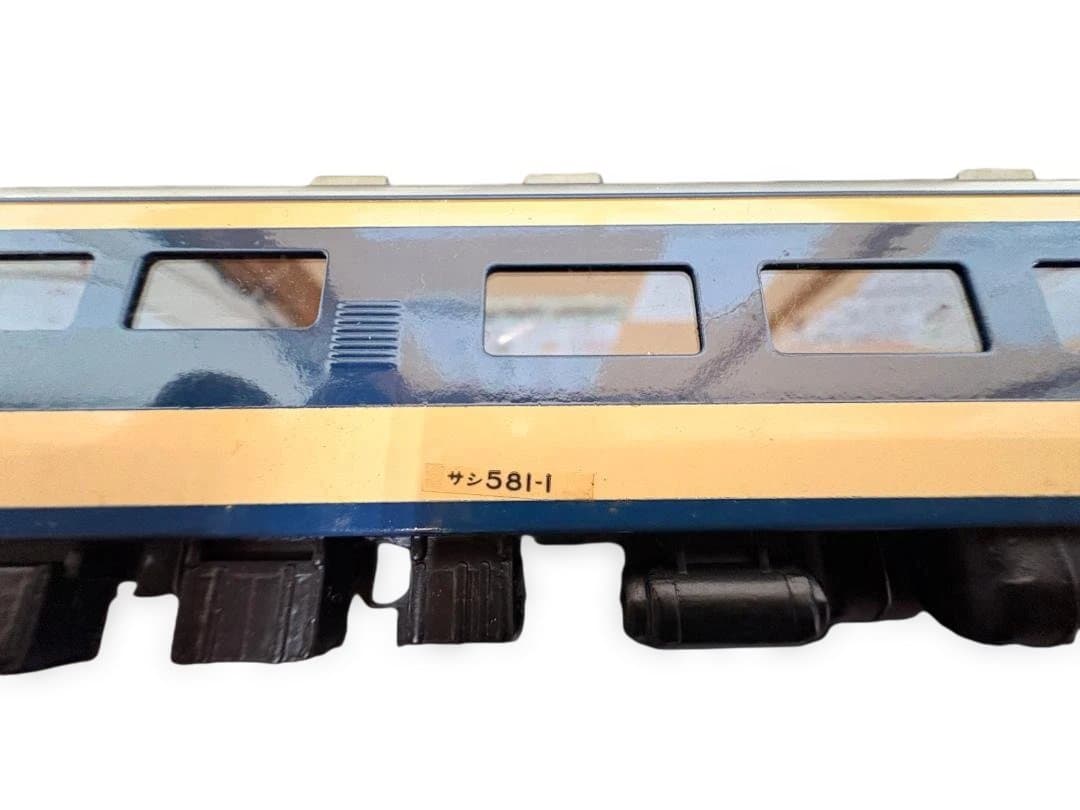 Y【中古・長期保管品】KATSUMI 鉄道模型 6本セット 581系 改造模型S