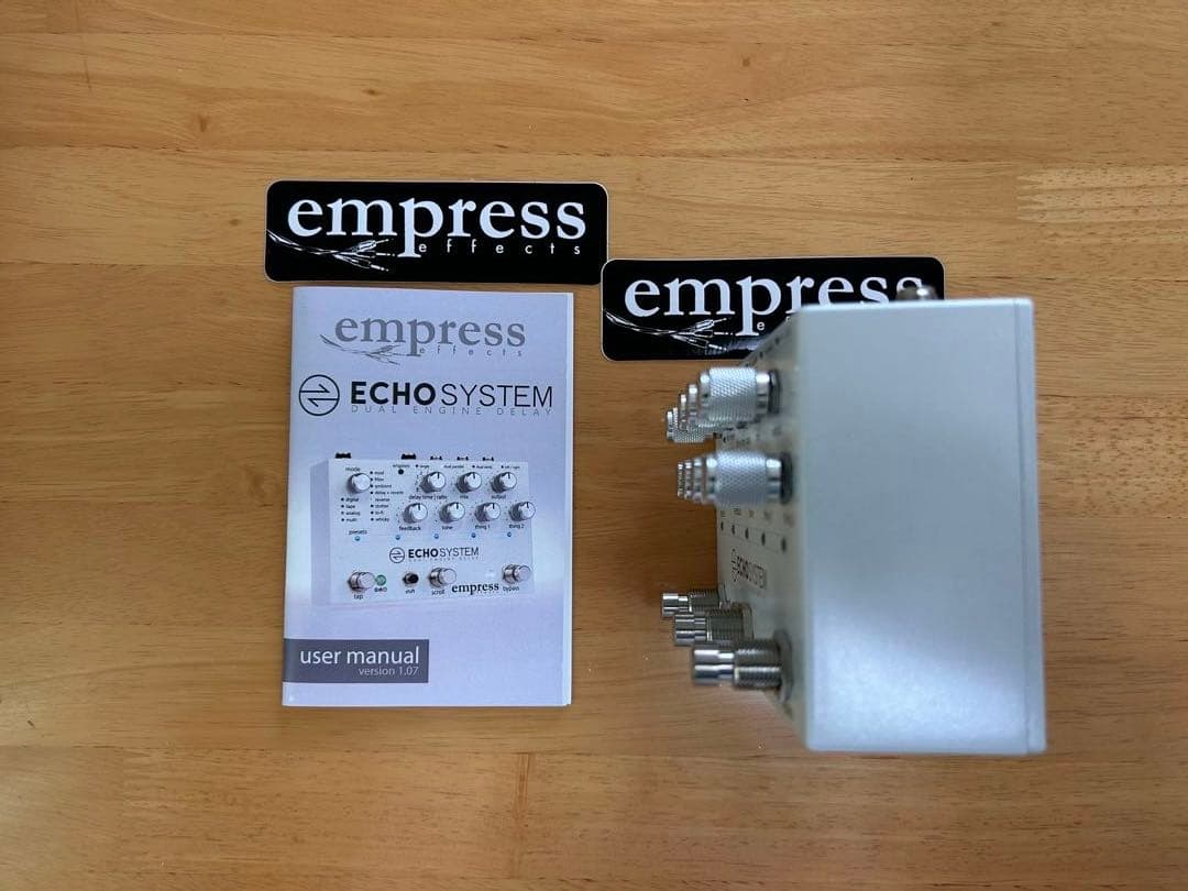 Empress Effects - ECHO SYSTEM(未使用に近い)