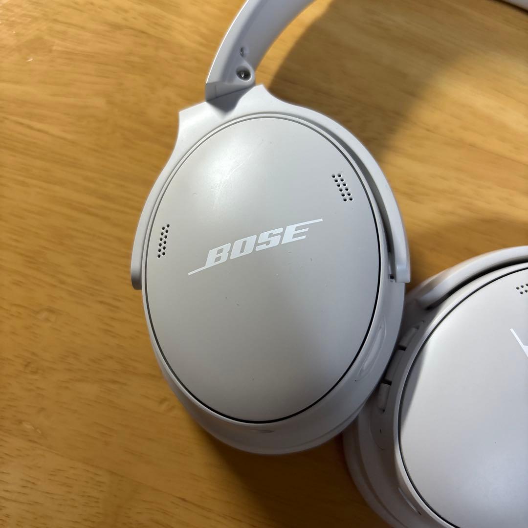 美品！Bose QuietComfort Headphones ホワイトスモーク