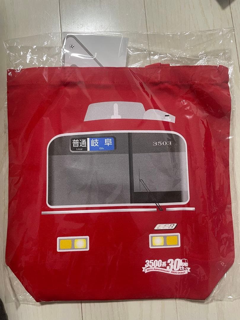 原寸大ECBプレートステッカー入り！ 名鉄　3500系30周年記念セット