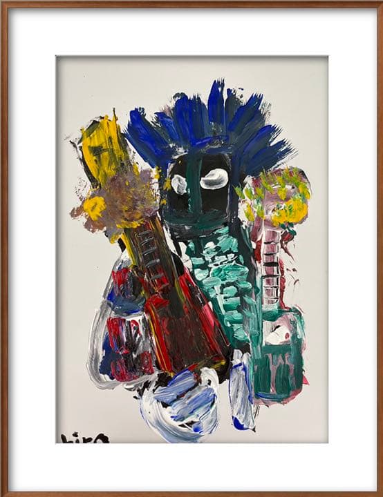 絵描きhiro C「ヘンなギター」