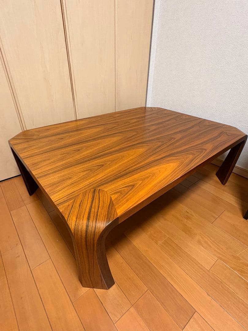 ◆ 天童木工 TENDO ◆ ローテーブル レトロ 曲木 乾三郎 座卓 高級家具