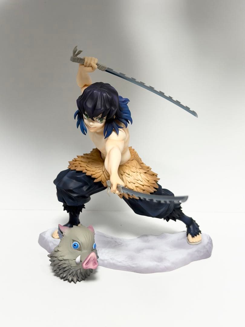 ARTFX J コトブキヤ 鬼滅の刃 嘴平伊之助 特典 顔パーツ付き